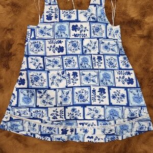 🆕️ Joie, Blue and White Floral Dress